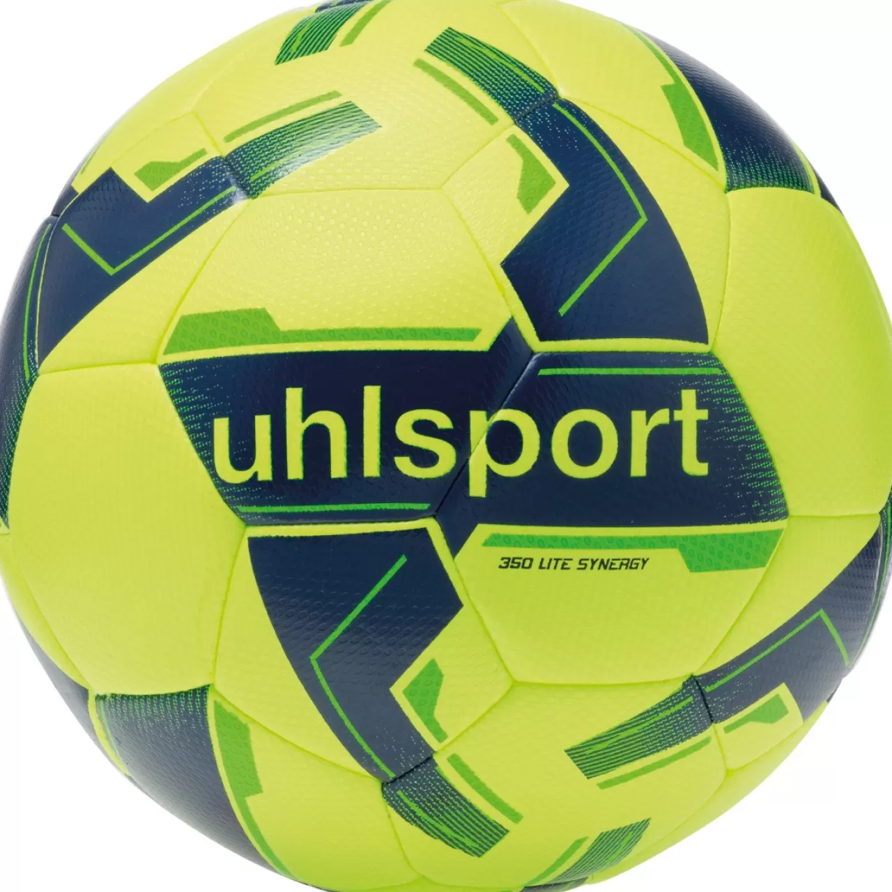 uhlsport Ballons De Football*350 Lite Synergy Jaune Fluo/Bleu Marine/Vert Fluo