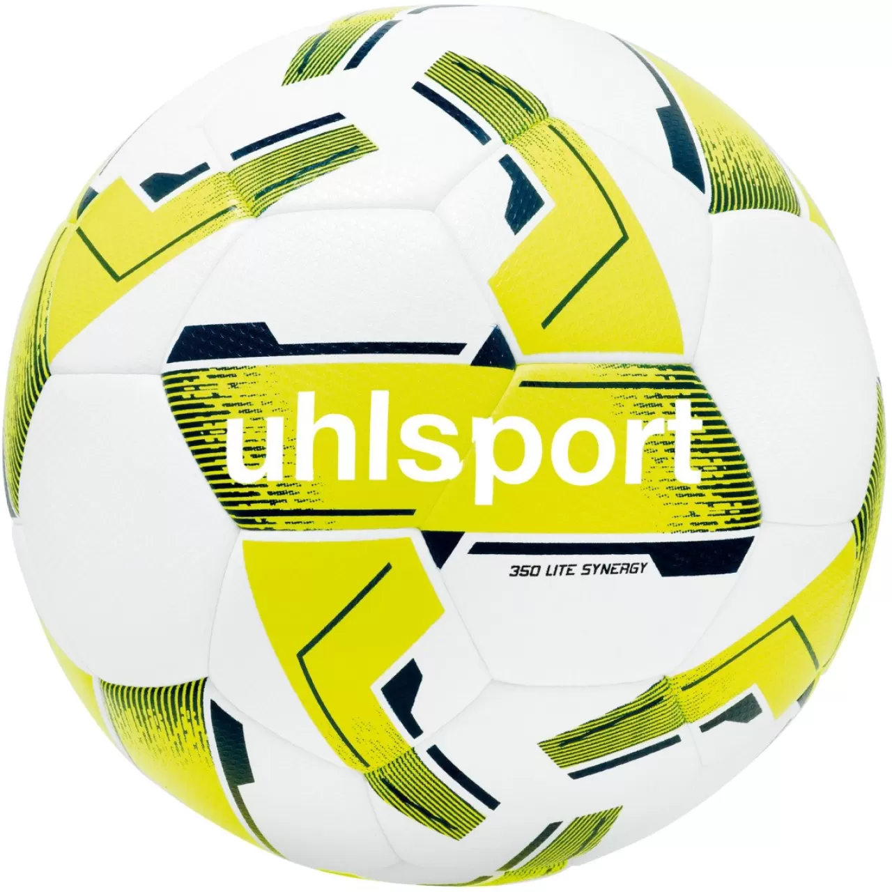 uhlsport Ballons De Football*350 Lite Synergy Blanc/Jaune Fluo/Bleu Marine