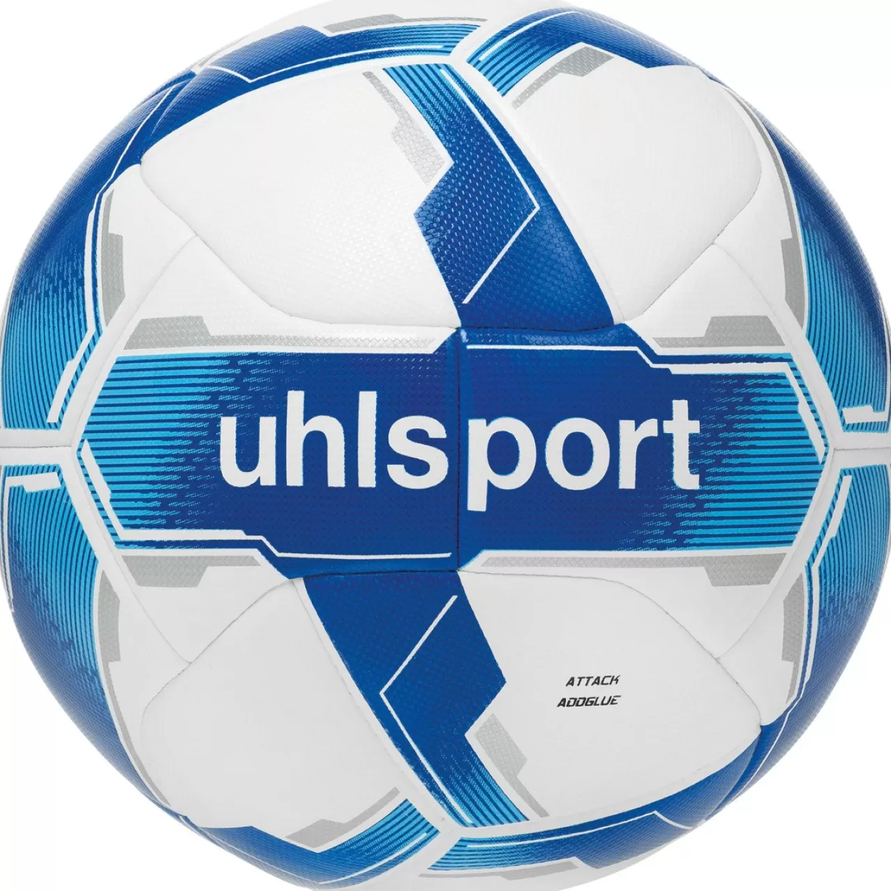 uhlsport Ballons De Football*Attack Addglue Blanc/Bleu Roi/Bleu