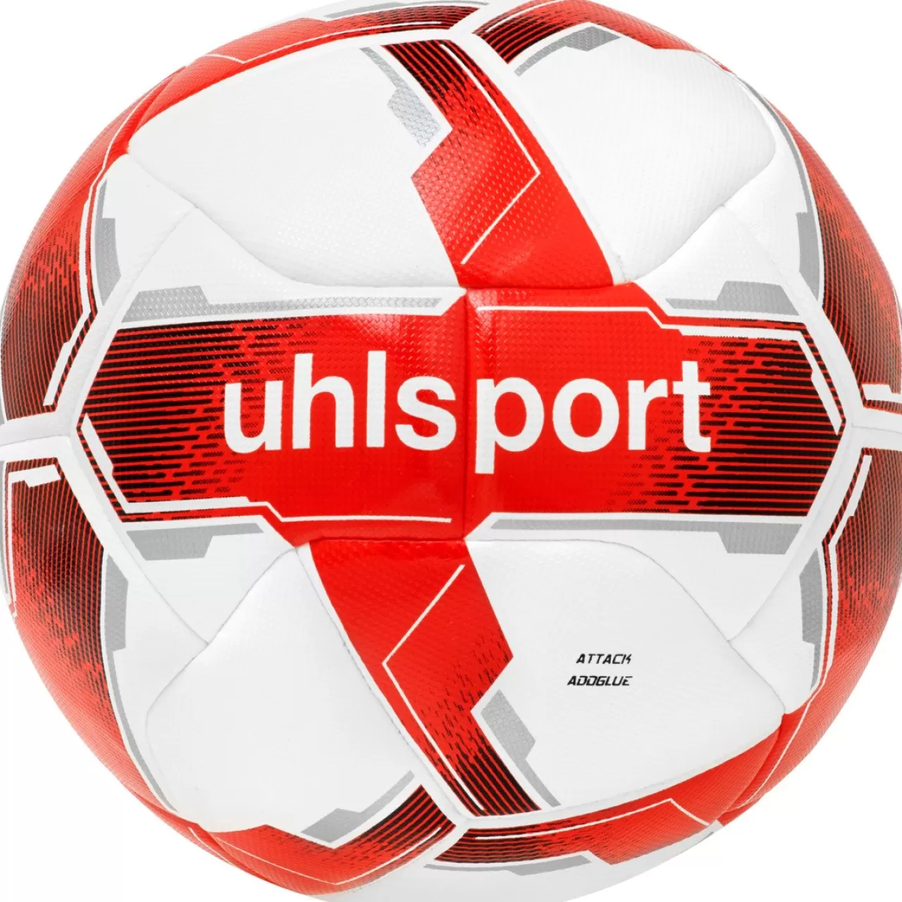 uhlsport Ballons De Football*Attack Addglue Weis/Rot/Silber