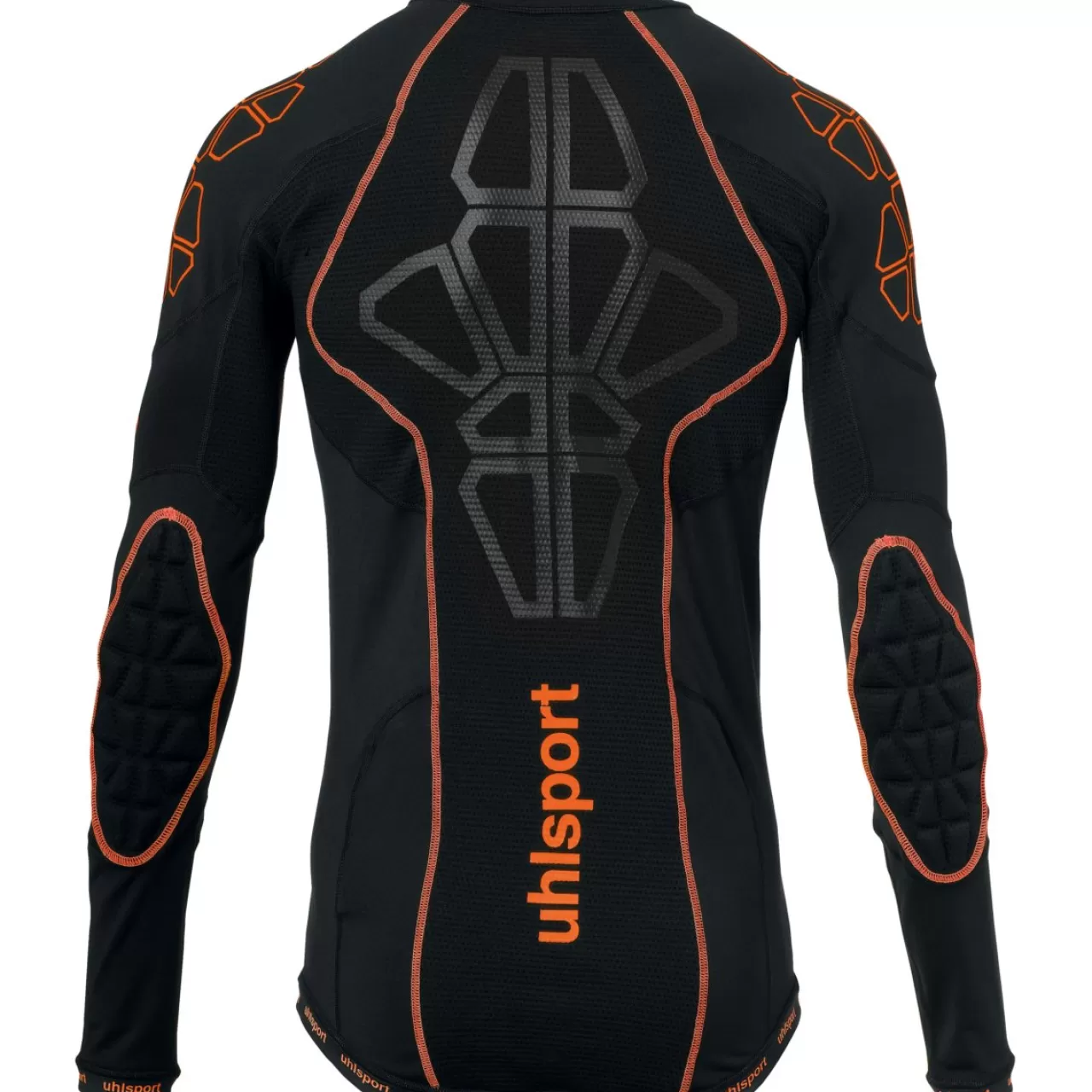 uhlsport Baselayer*Bionikframe Baselayer Noir/Orange Fluo