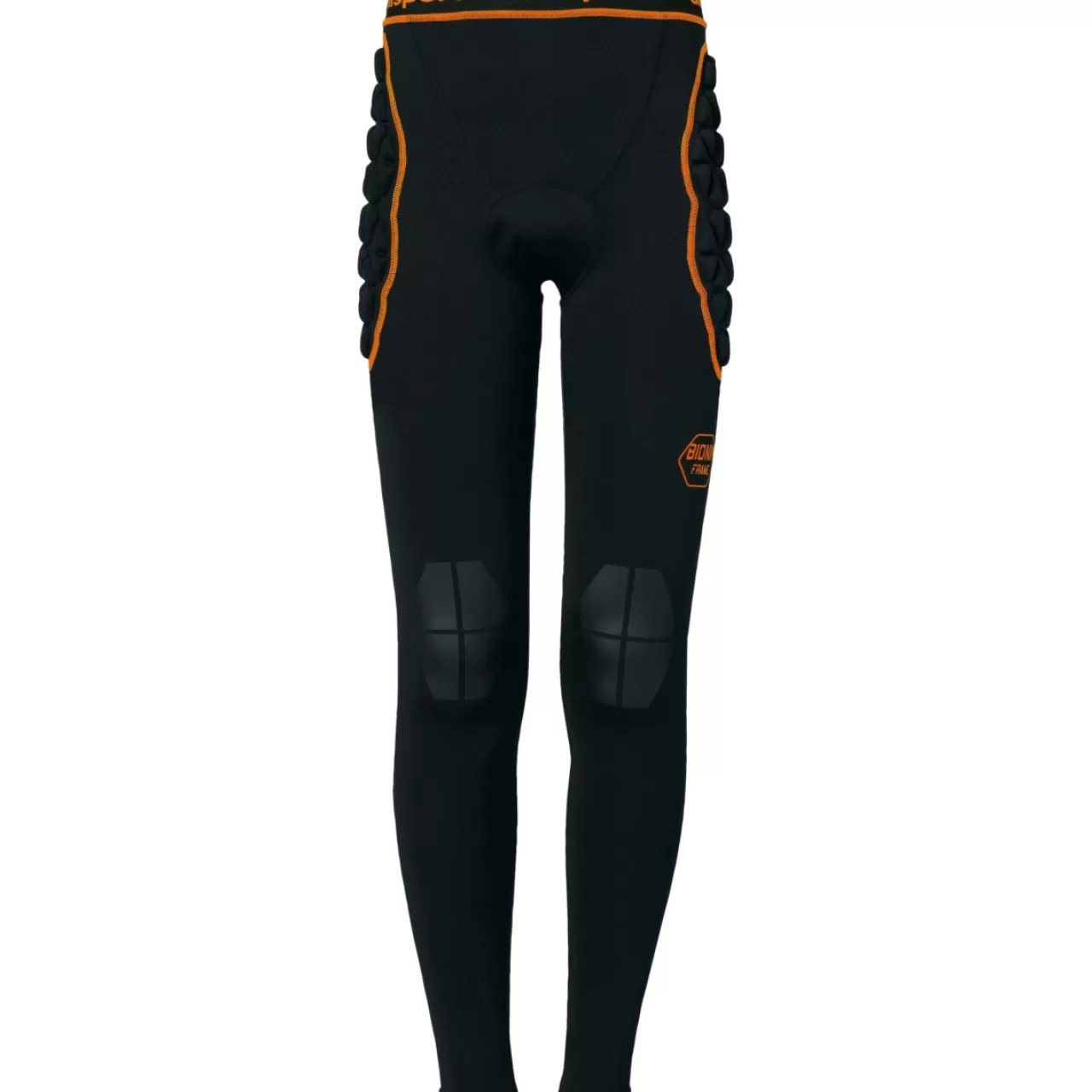 uhlsport Baselayer*Bionikframe Longtight Noir/Orange Fluo