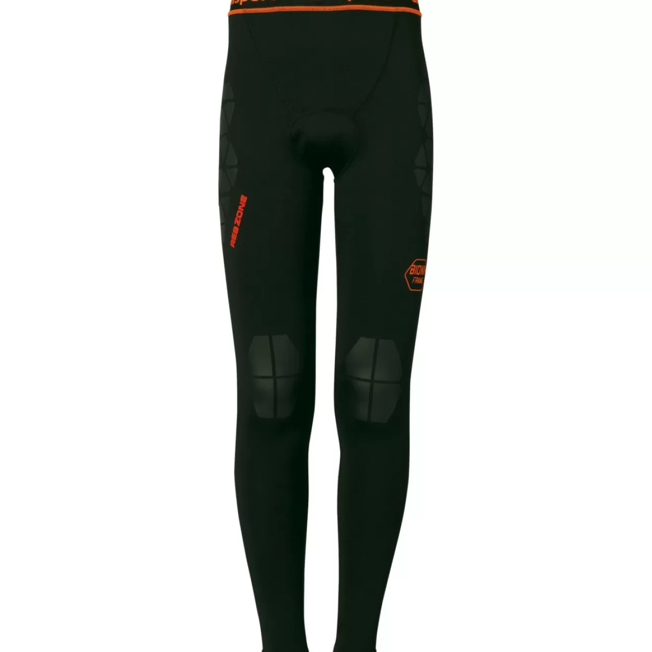 uhlsport Baselayer*Bionikframe Res Longtight Noir/Orange Fluo