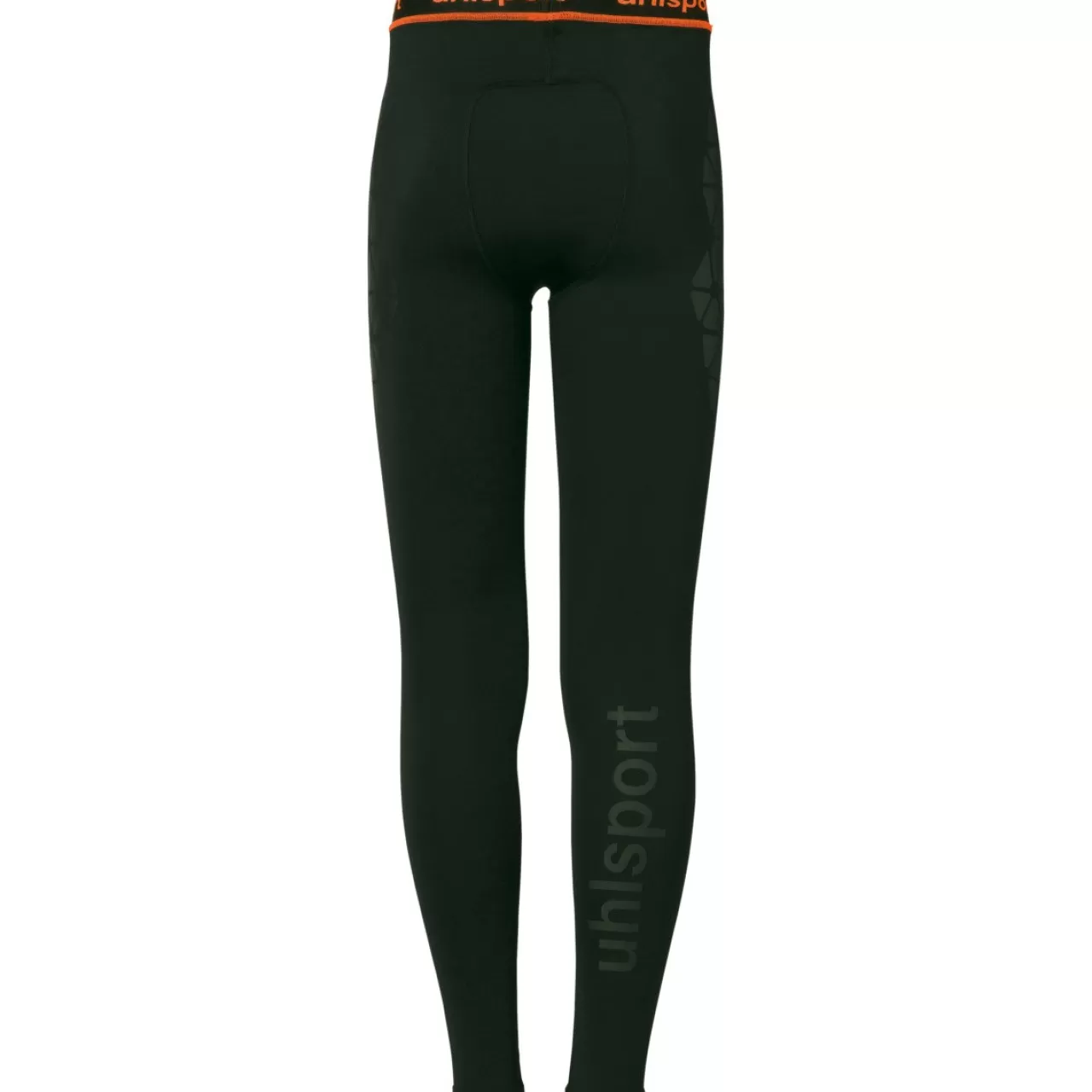 uhlsport Baselayer*Bionikframe Res Longtight Noir/Orange Fluo