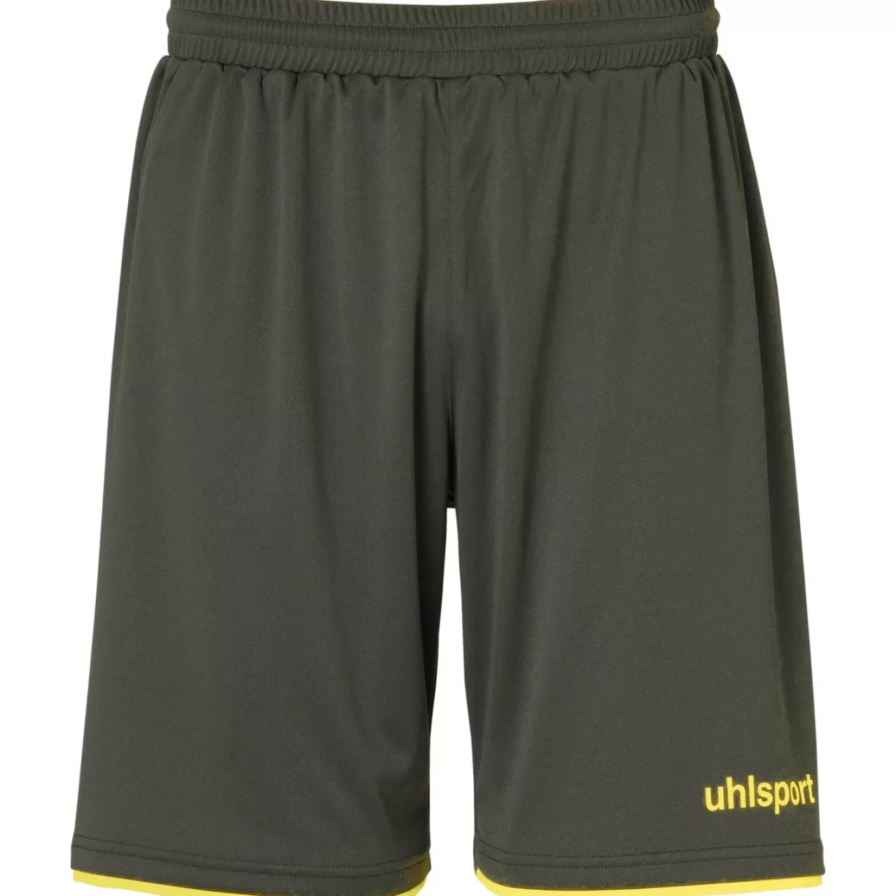 uhlsport Pantalon De Sport*Club Shorts Dark Olive/Jaune Fluo