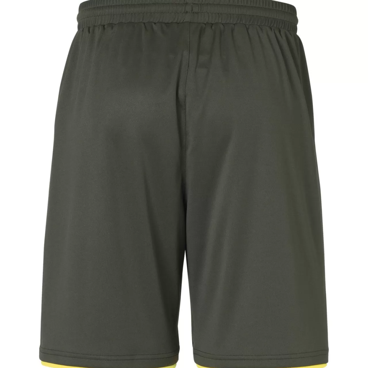 uhlsport Pantalon De Sport*Club Shorts Dark Olive/Jaune Fluo