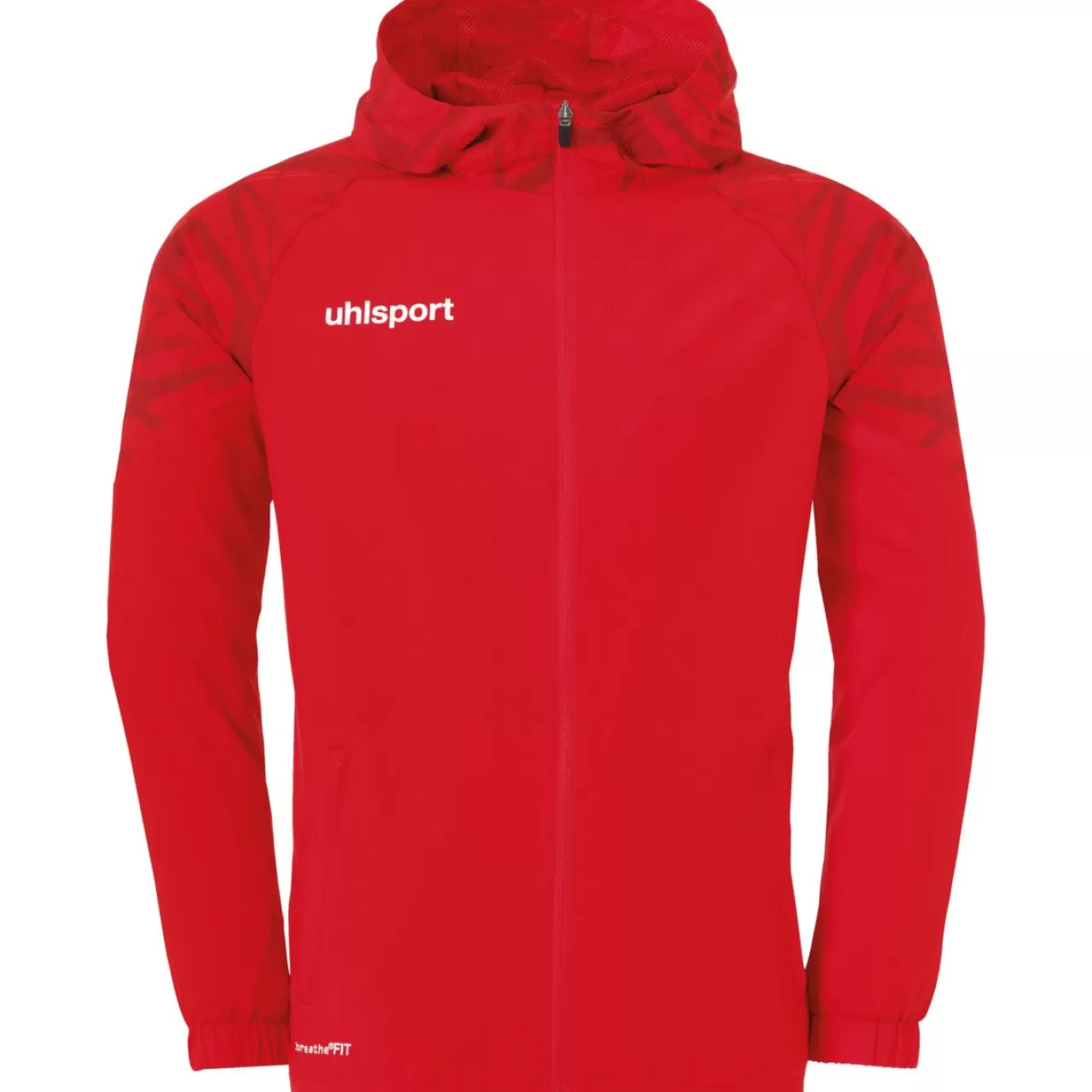 uhlsport Hauts De Formation*Goal 25 Evo Woven Hood Jacket Rouge/Blanc