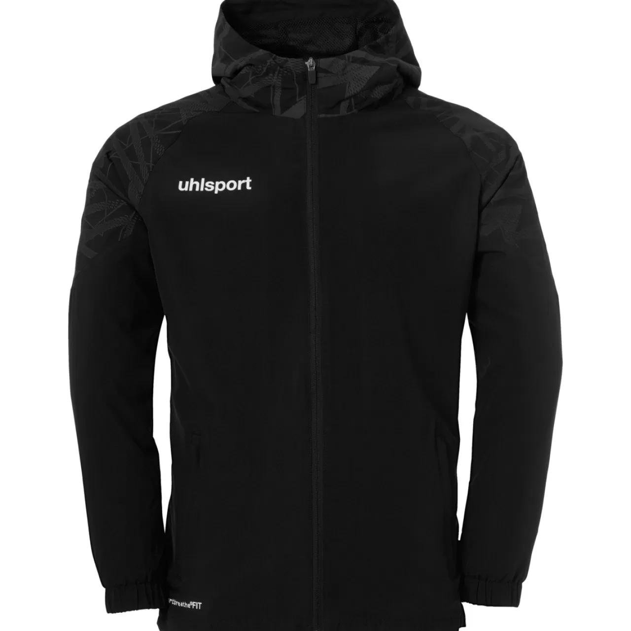 uhlsport Hauts De Formation*Goal 25 Evo Woven Hood Jacket Noir/Anthracite