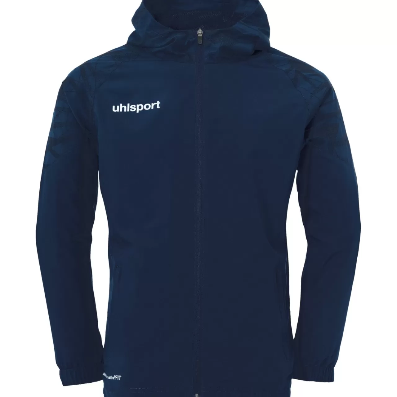 uhlsport Hauts De Formation*Goal 25 Evo Woven Hood Jacket Bleu Marine/Bleu Marine