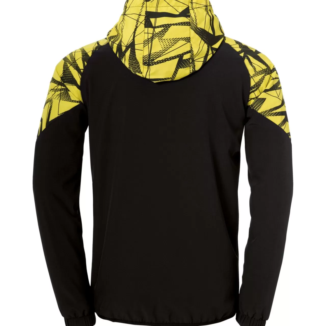 uhlsport Hauts De Formation*Goal 25 Evo Woven Hood Jacket Noir/Jaune Citron