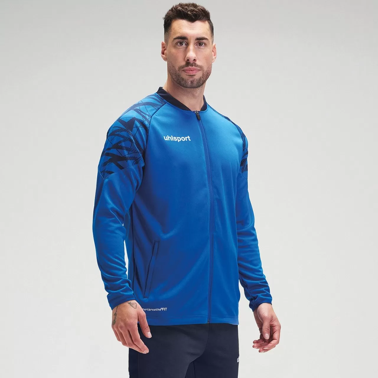 uhlsport Hauts De Formation*Goal 25 Poly Jacke Azur/Bleu Marine