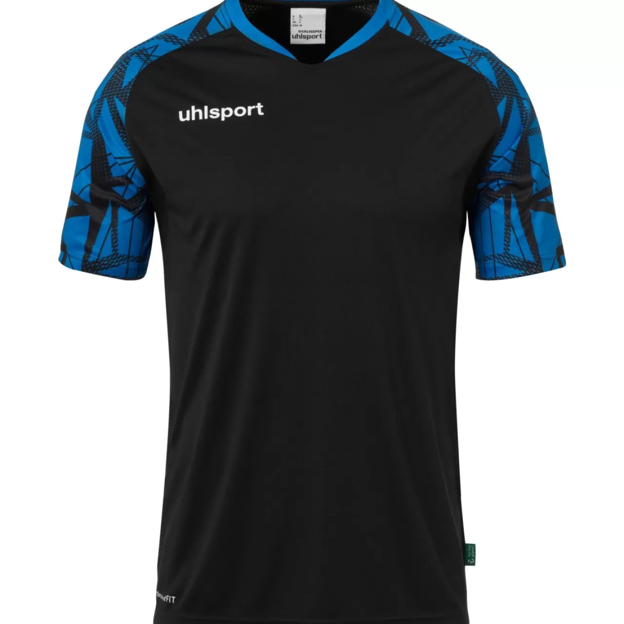 uhlsport Maillots*Goal 25 Trikot Schwarz/Pacific Blau