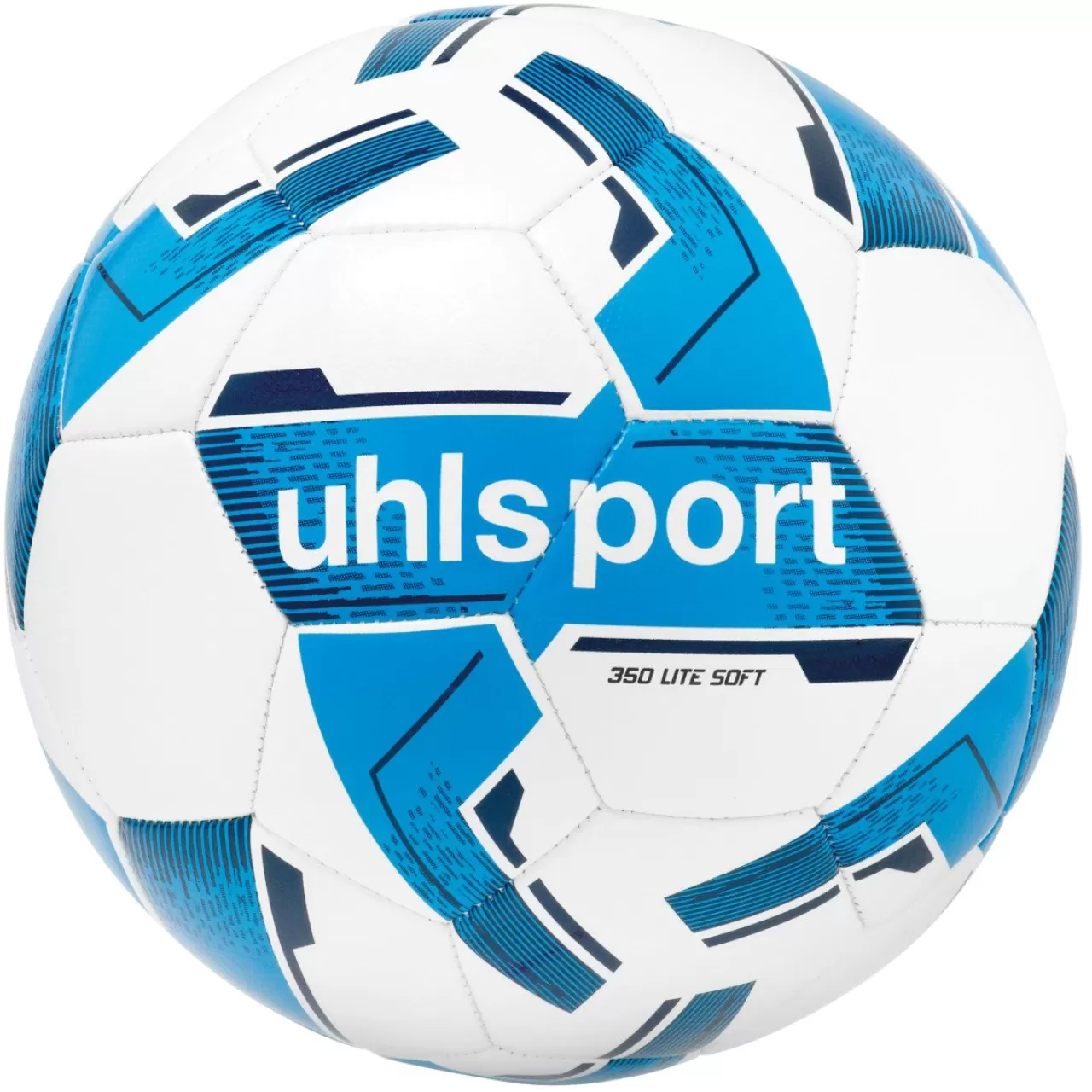 uhlsport Ballons De Football*Lite Soft 350 Blanc/Cyan/Bleu Marine