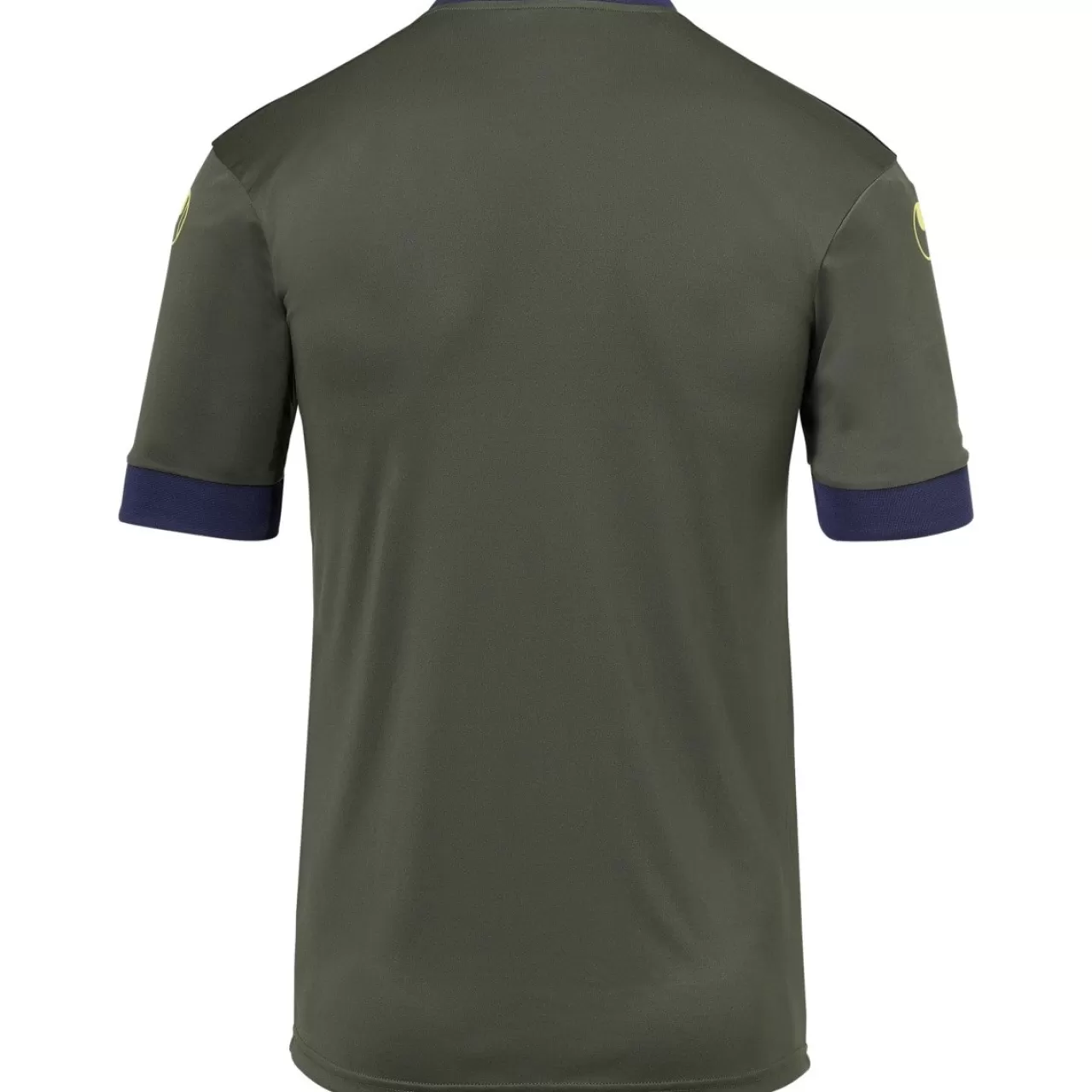 uhlsport Maillots*Offense 23 Shirt Shortsleeved Dark Olive/Marine/Fluo Gelb