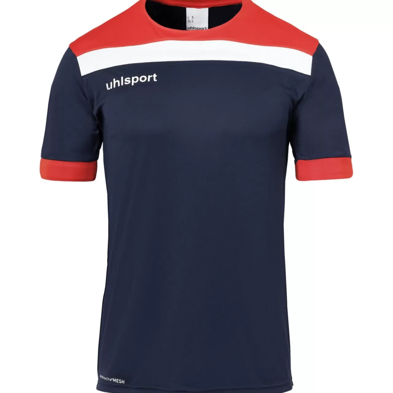 uhlsport Maillots*Offense 23 Trikot Kurzarm Bleu Marine/Rouge/Blanc