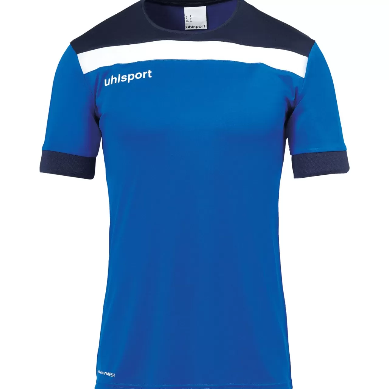 uhlsport Maillots*Offense 23 Trikot Kurzarm Azur/Bleu Marine/Blanc