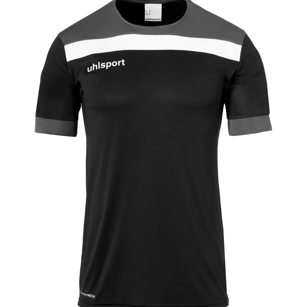 uhlsport Maillots*Offense 23 Trikot Kurzarm Noir/Anthracite/Blanc