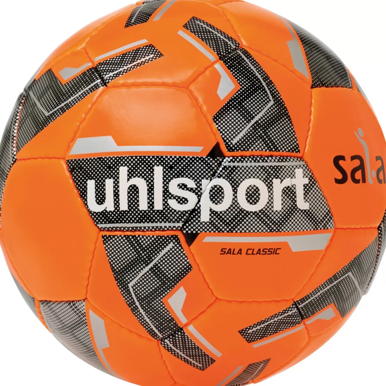 uhlsport Ballons De Football*Sala Classic Orange Fluo/Noir/Argent