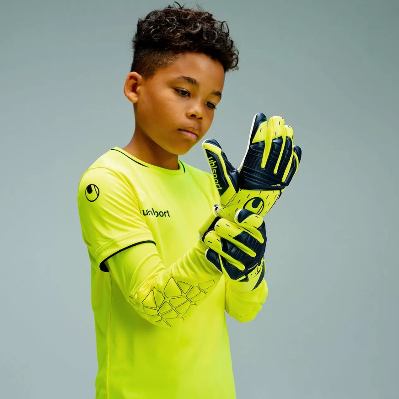 uhlsport Ensembles Pour Gardiens De But*Save Goalkeeper Set Junior Jaune Fluo/Noir