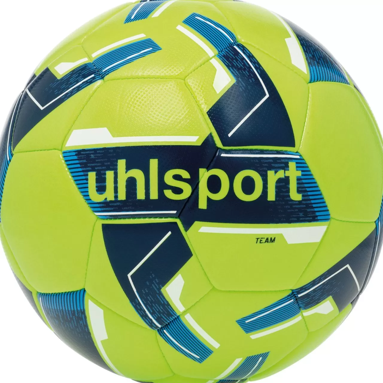 uhlsport Ballons De Football*Team Jaune Fluo/Bleu Marine/Blanc