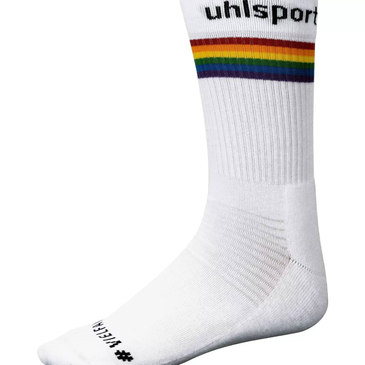 uhlsport Chaussettes*Team Classic Socken Rainbow Blanc