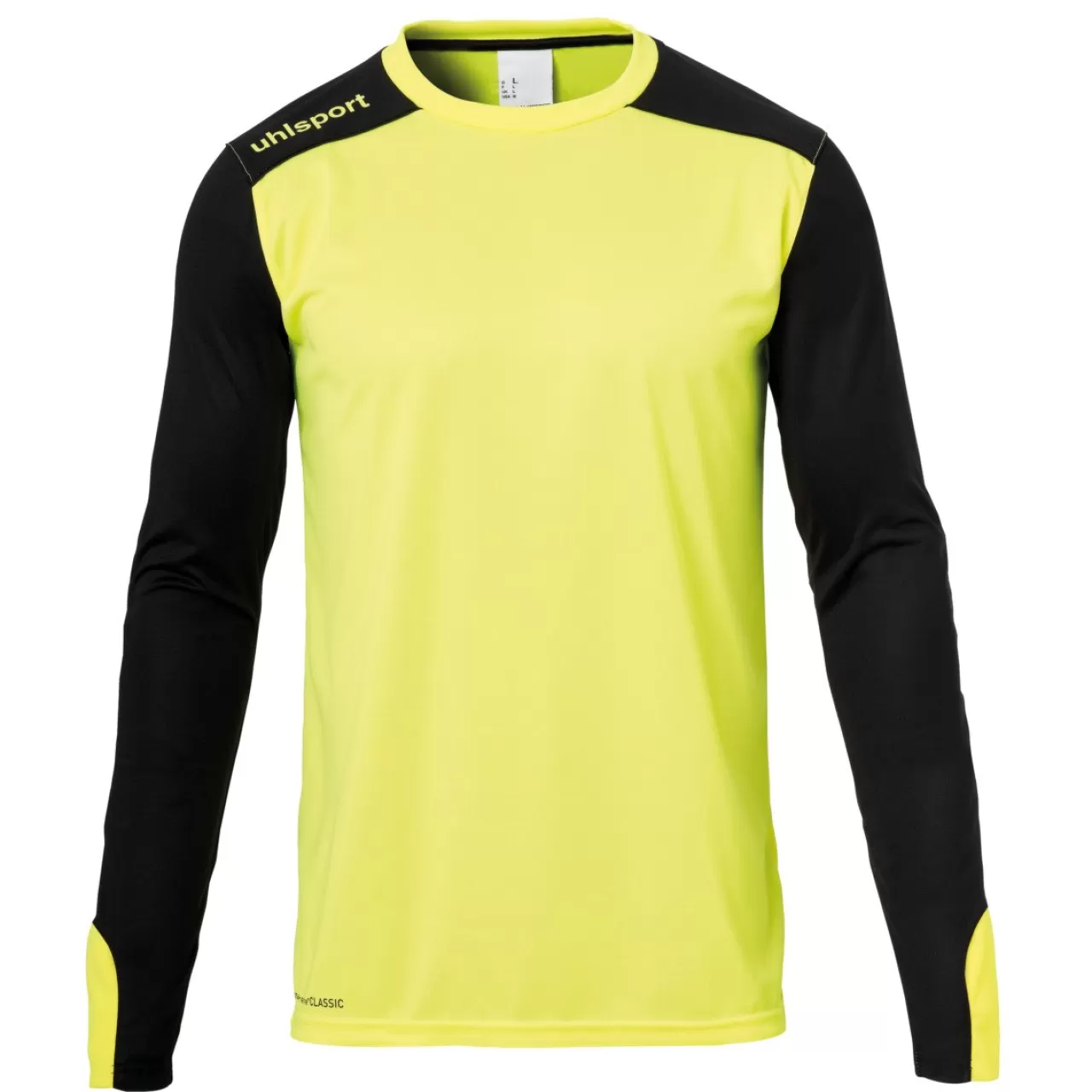 uhlsport Maillots Et Hauts Pour Gardiens De But*Tower Torwart Trikot Jaune Fluo/Noir